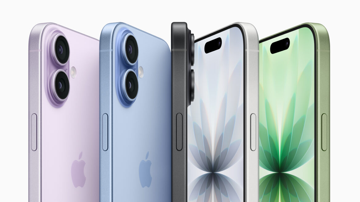 Apple iPhone 17 color lineup